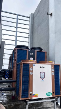 威海白玉兰酒店3500平米热水及冷暖项目案例